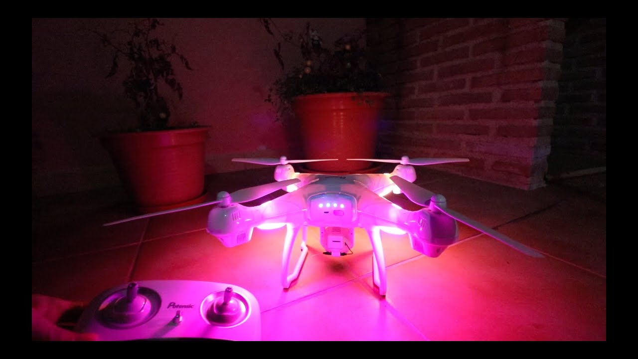 Potensic T35: Calibración, despegue/aterrizaje y botón vuelta a casa