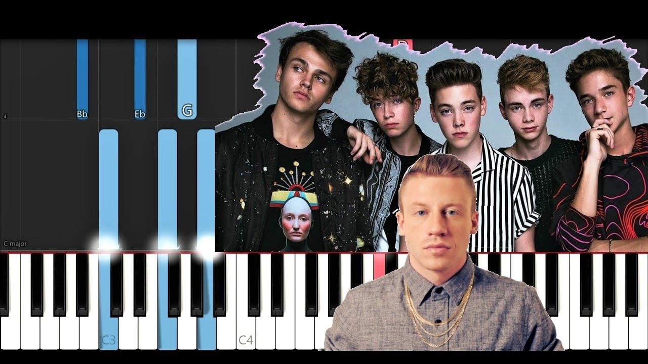 Why Don't We - I Don't Belong In This Club ft. Macklemore (Piano Tutorial)
