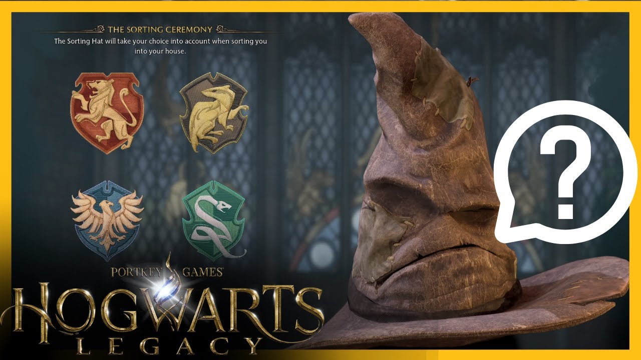 Hogwarts Legacy - How to choose HOUSES in the SORTING QUIZ