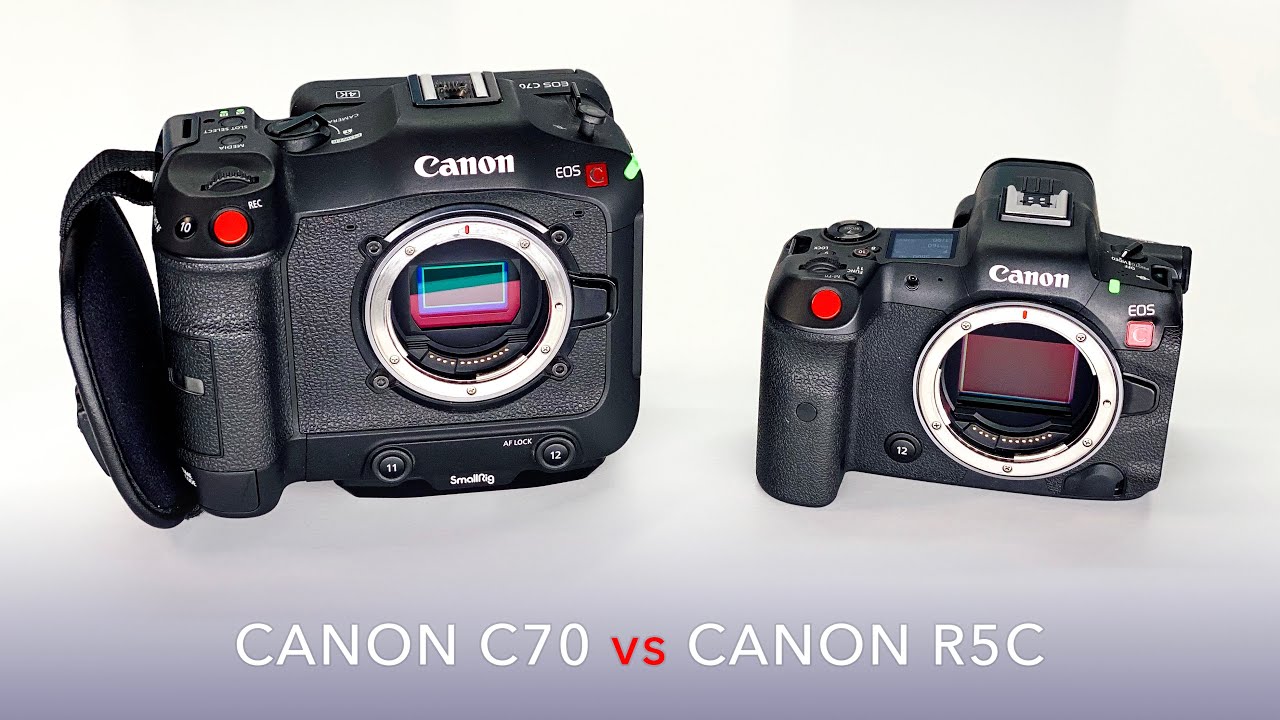 CANON R5C или CANON C70? ГЛОБАЛЬНОЕ СРАВНЕНИЕ