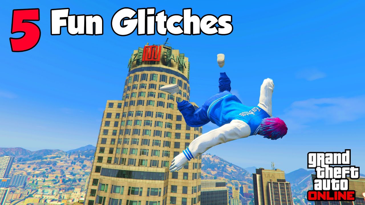 5 Fun Glitches In GTA 5 Online! (FREE $3,200,000 Helicopter, Speed Glitch & More!)