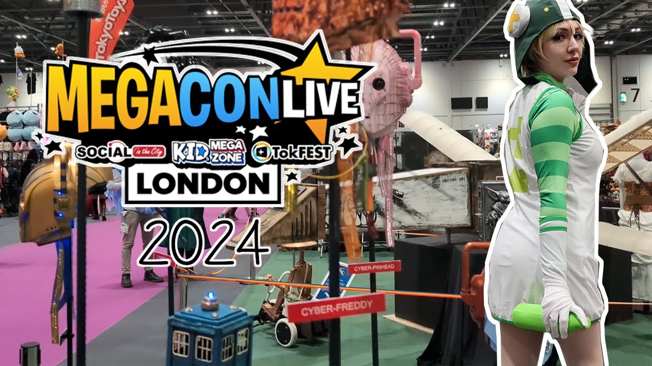 Megacon Live London 2024 - UK Convention Vlog