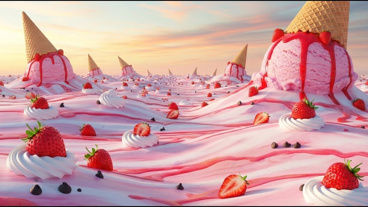 This Ocean Is Made of Ice Cream🍦[ASMR]