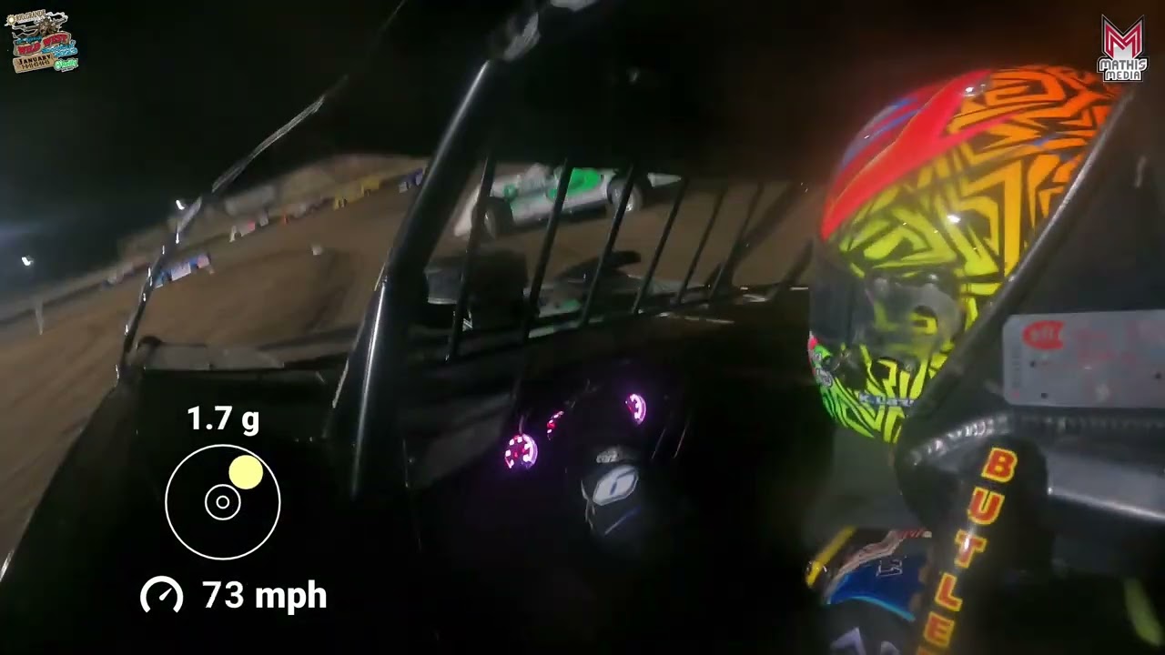 #6 Kyle Larson - Super Late Model - 1-13-2023 Vado Speedway Park - In Car Camera
