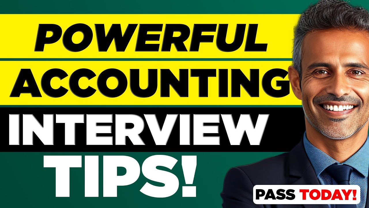 ACCOUNTING INTERVIEW TIPS! (5 Tips for PASSING an ACCOUNTING interview, including Interview Answers)