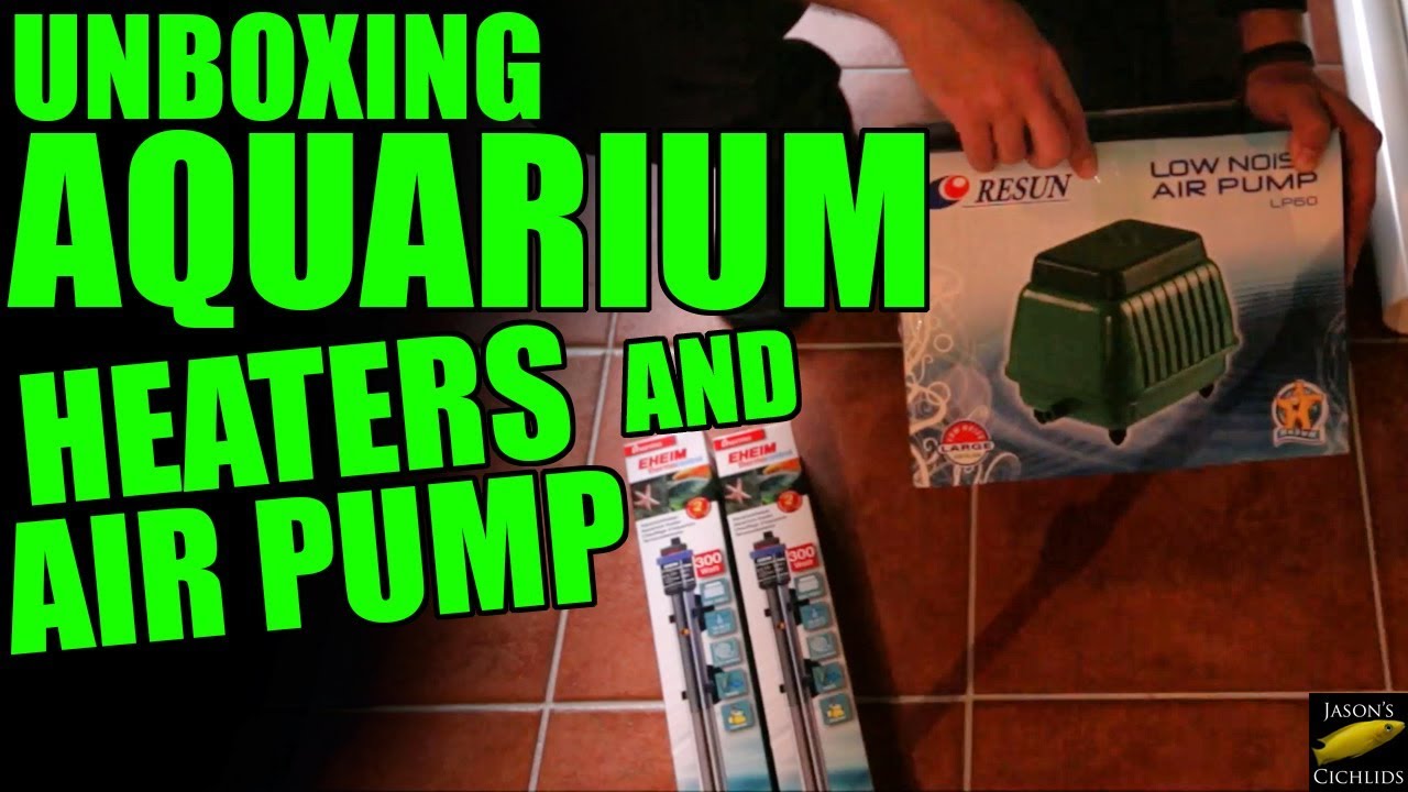 Unboxing Fish Room Equipment