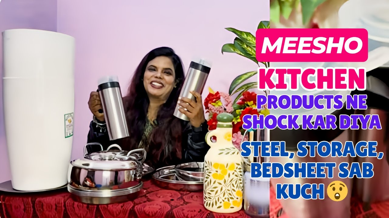 Meesho Kitchen Products Ne Shock Kar Diya | Meesho Kitchen Haul | Itni Heavy Quality Expect Nahi Thi