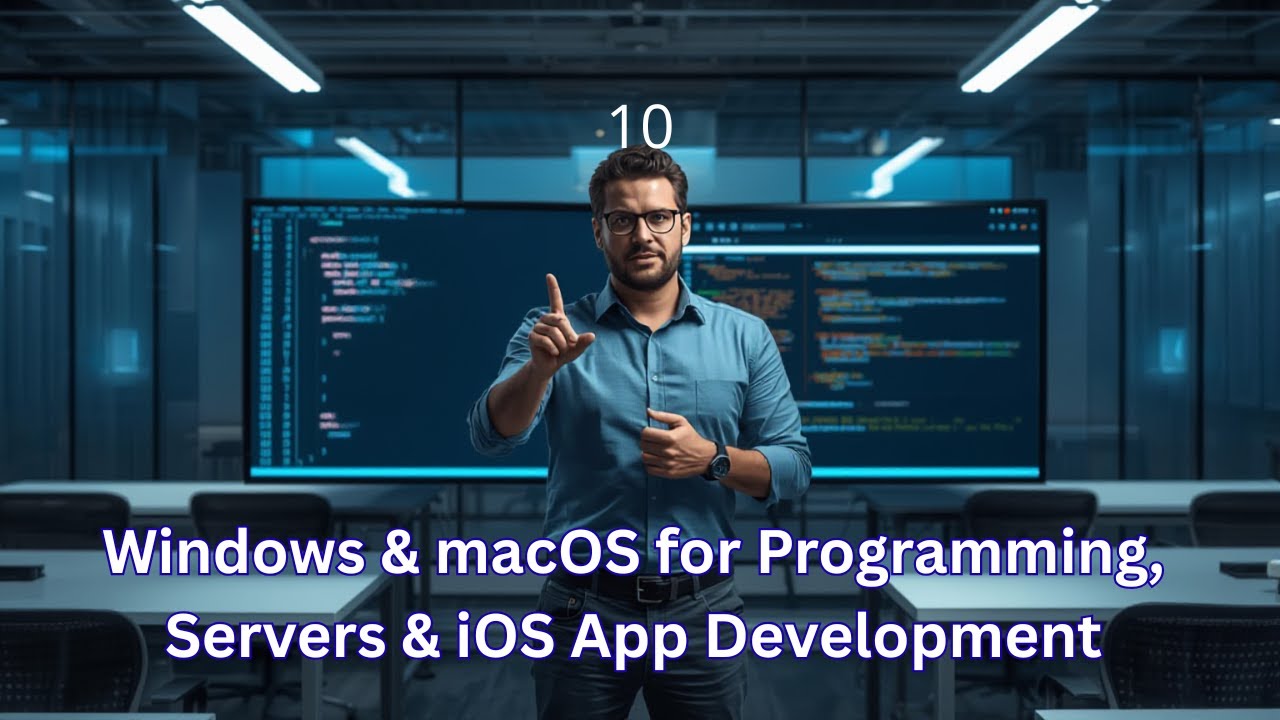 Windows & macOS for Programming, Servers & iOS App Development #Programming #Coding #WindowsVsMac