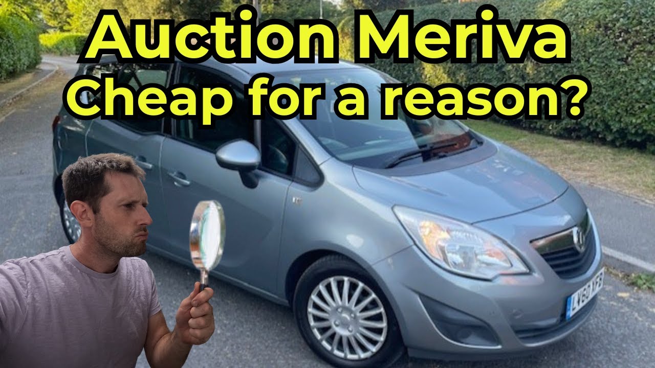 I bought this Vauxhall Meriva CHEAP from Auction...
