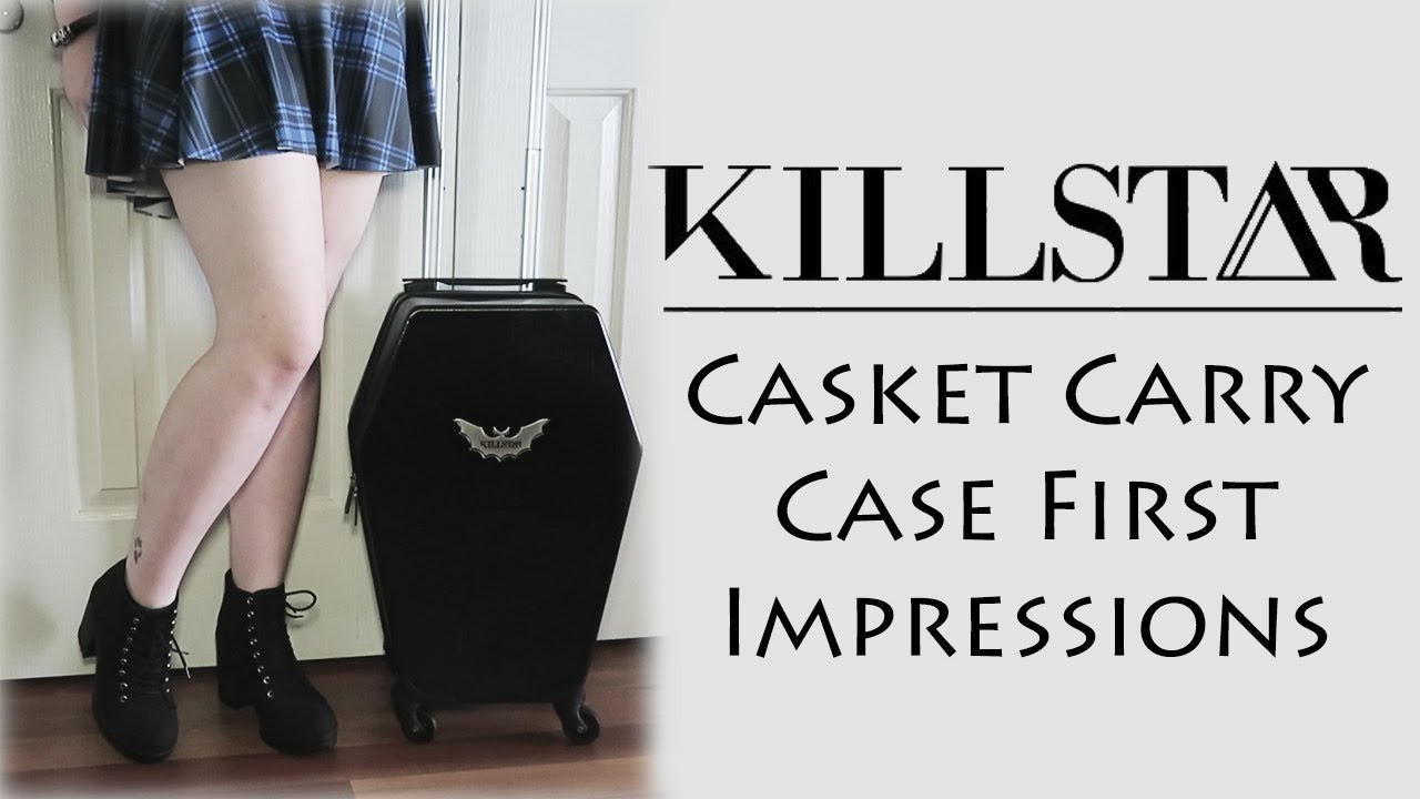Killstar Coffin Suitcase First Impressions | Vinda FlyFox