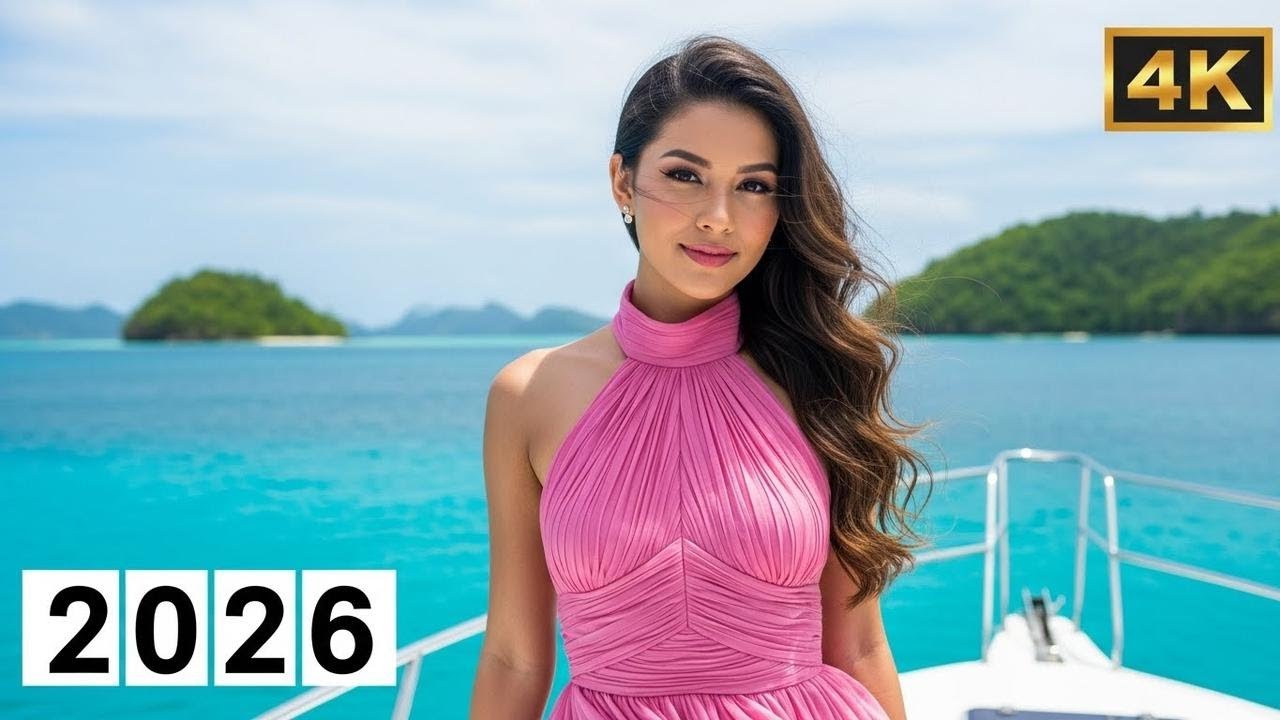 Tropical Deep House Mix 2026 | Calm Tropical Sky Dreams 4K TV