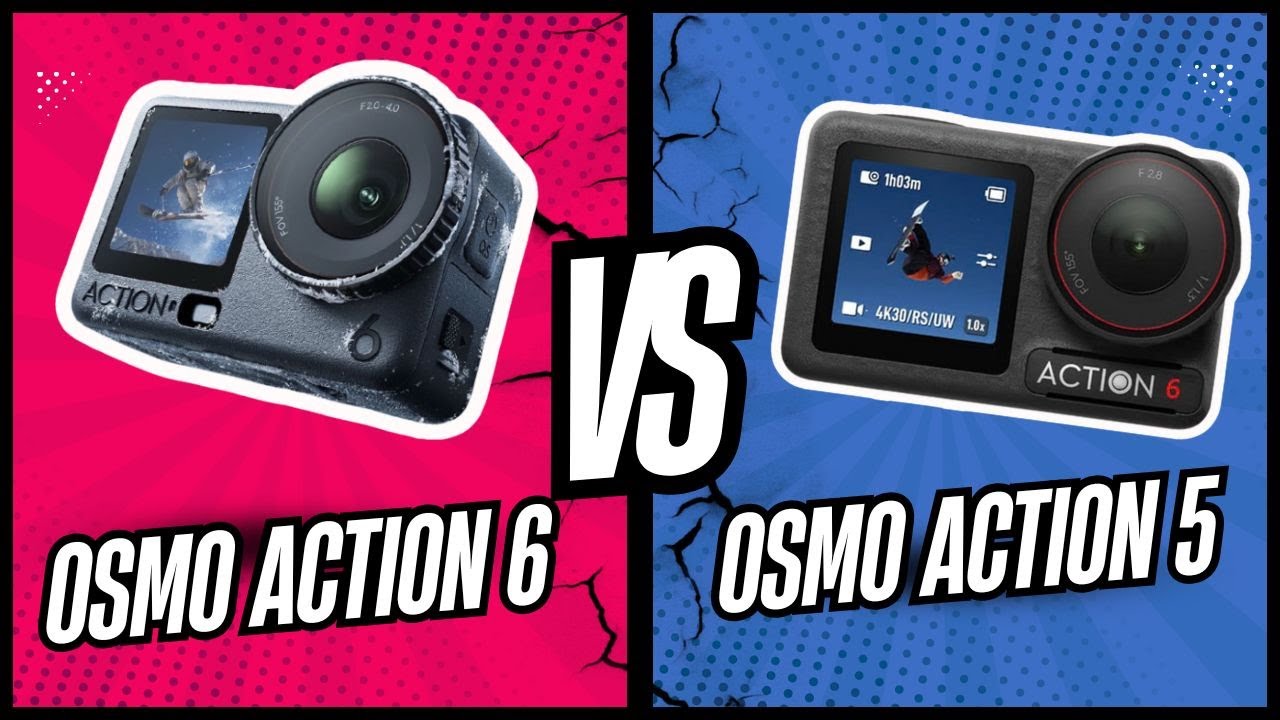 Osmo Action 6 против Action 5 Pro | Обновлять или нет?