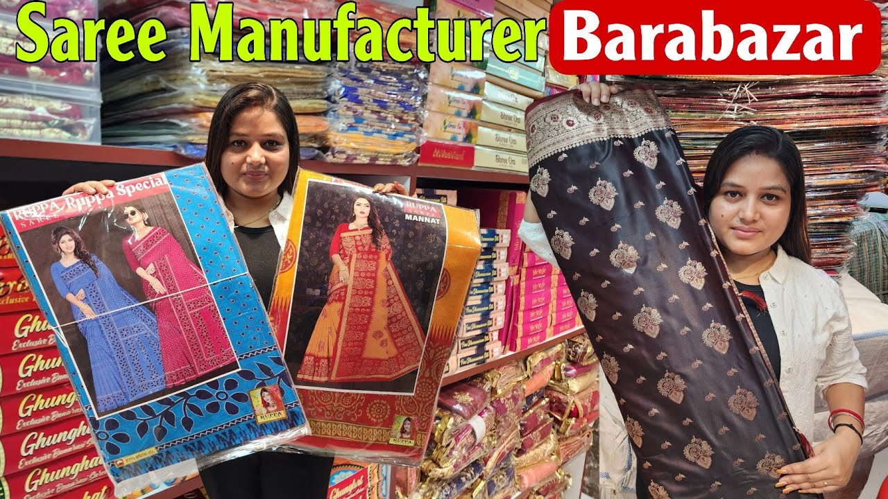 Exclusive Saree Collection 2025 | Barabazar Chapa & Fancy Saree Wholesale