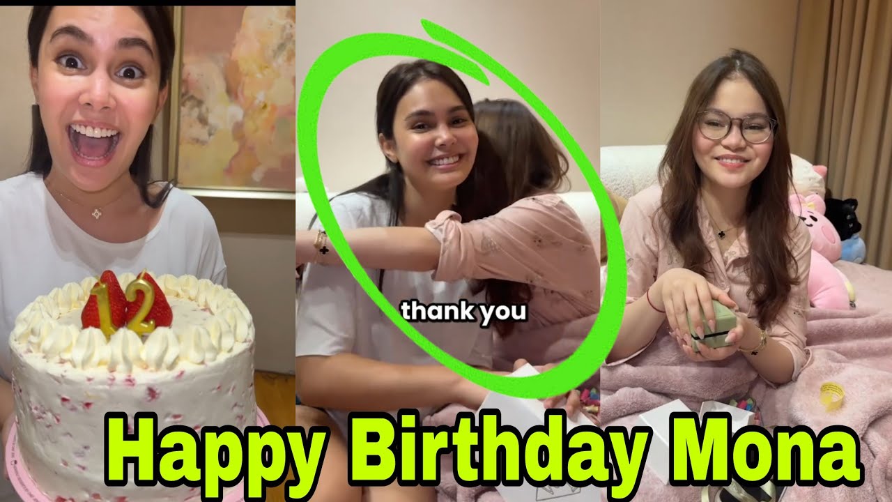 Ivana Alawi Sinurpresa si Mona sa 21st Birthday Nito 
