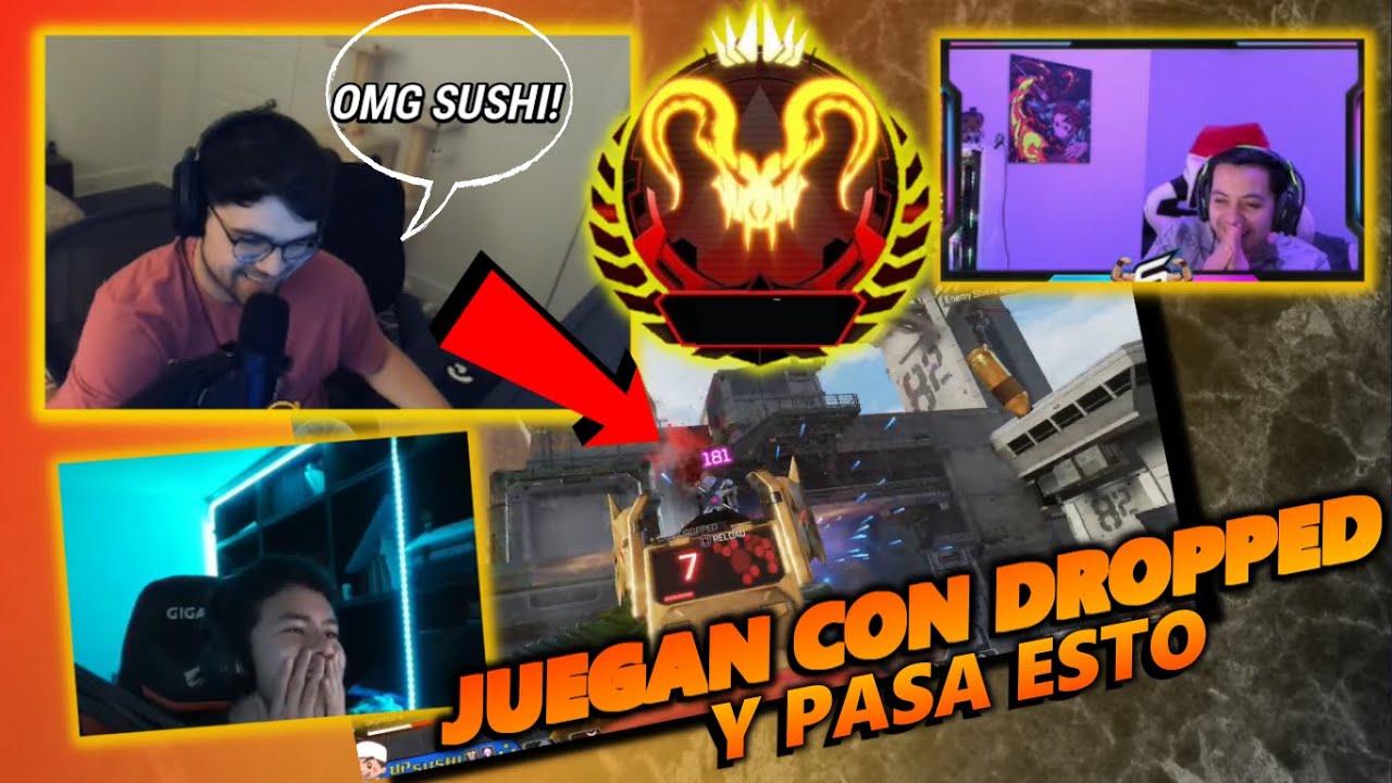 Esto pasa cuando Sushi & Sponge juegan con DROPPED | Apex Predator