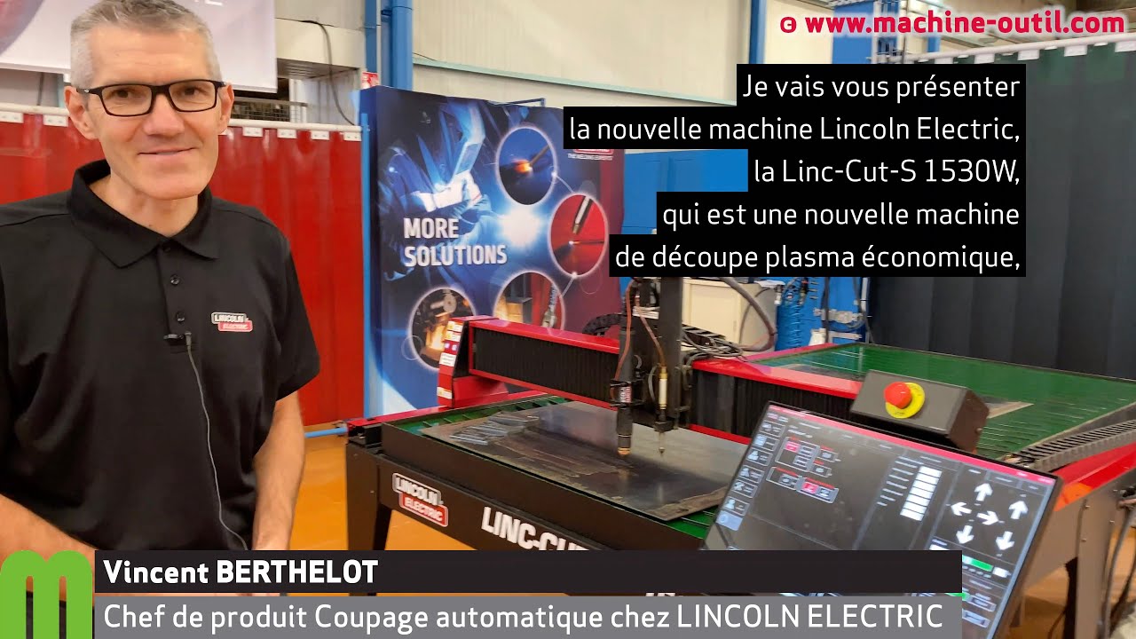 Machine de découpe plasma pour TPE et PME Lincoln Electric Linc-Cut S 1530w