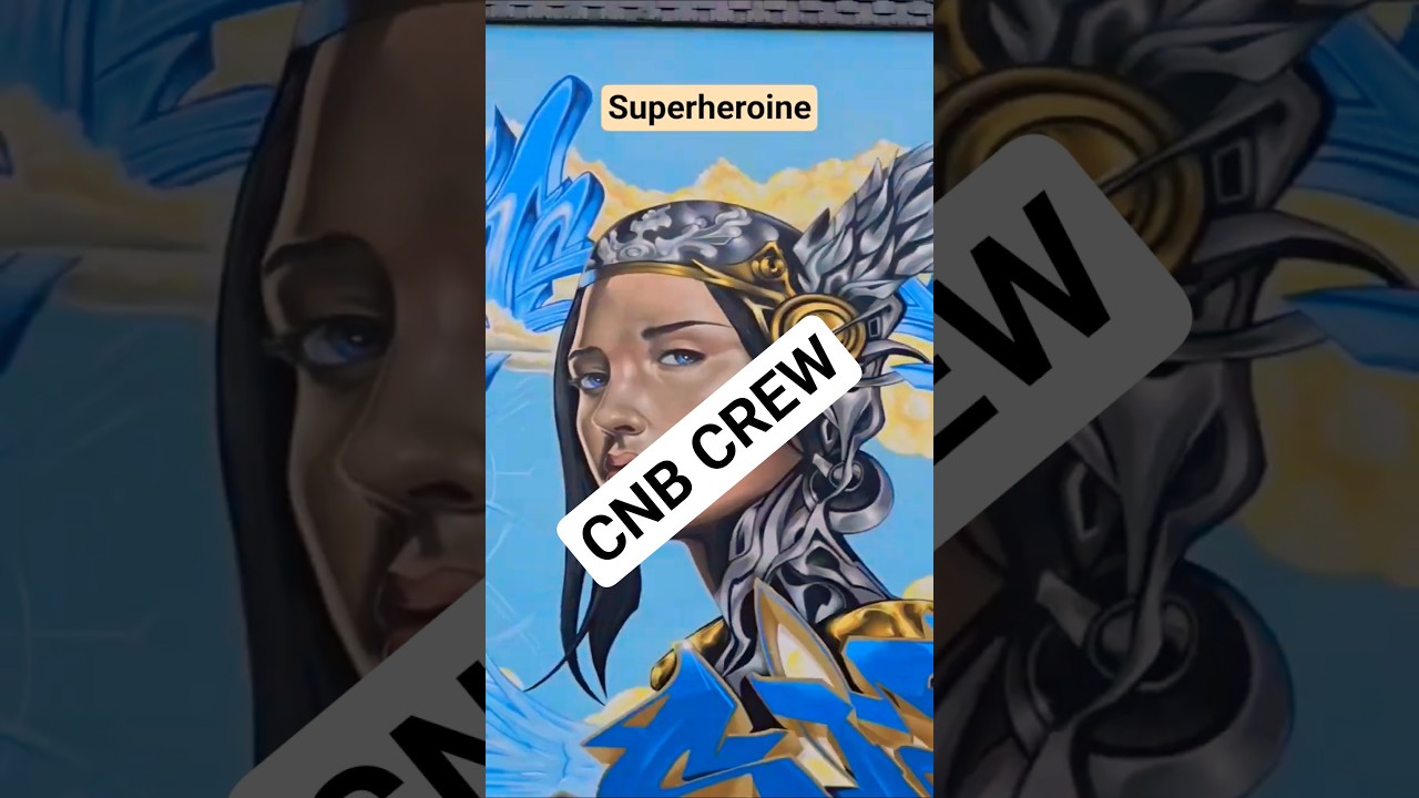 CNB Crew (Germany, Netherlands) Superheroine (2023) Meeting Of Styles Paimpol, Bretagne, France