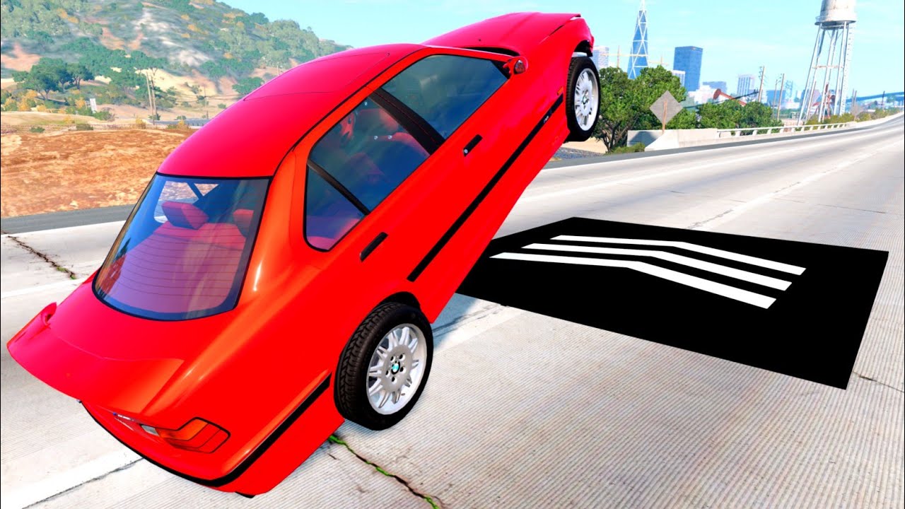 Instant 1333 MPH Blast: Which BeamNG Car Survives the Farthest?! #42