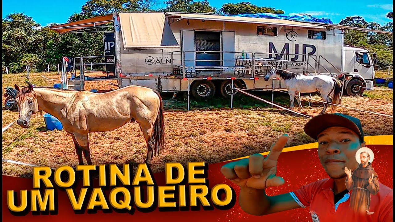 Rotina de um Vaqueiro na Vaquejada -Vaquejada Icaraí de Minas-MG-