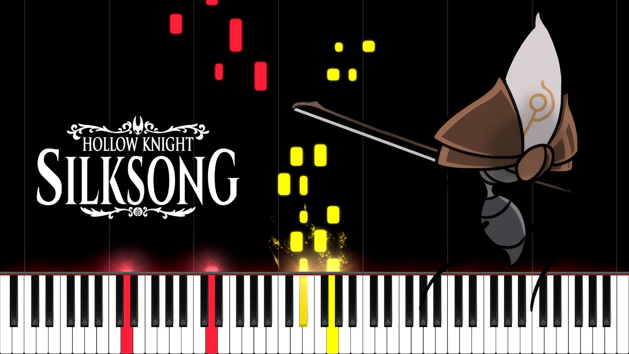 Choral Chambers - Hollow Knight: Silksong Piano Tutorial