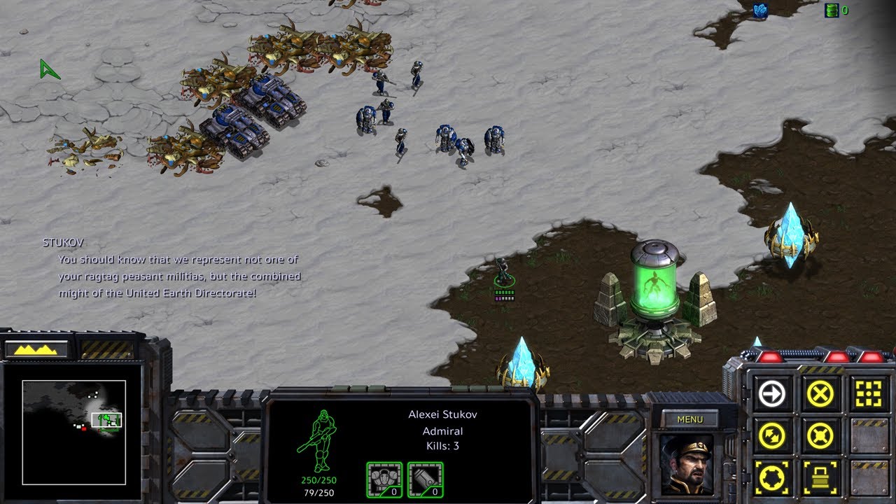 StarCraft: Remastered (Race Swapped) Secret Bonus Mission - Dark Origin (Terran)