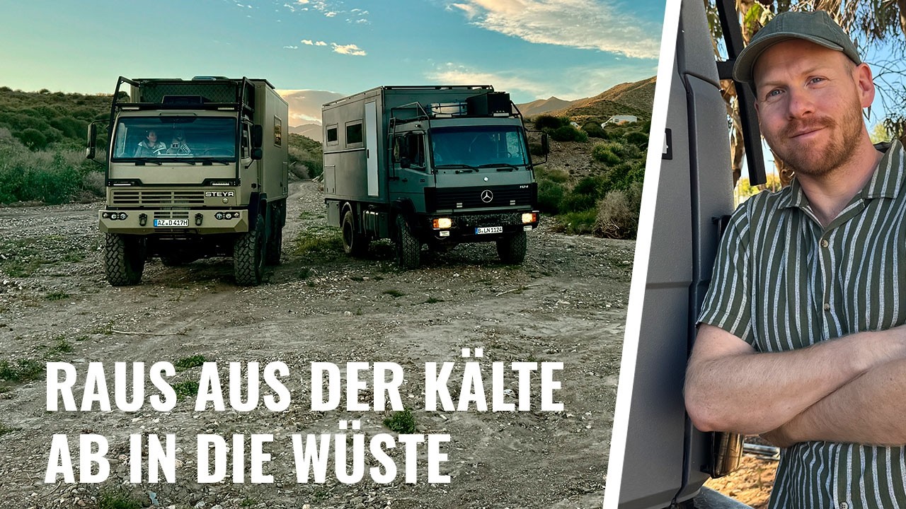 Ich bin wieder unterwegs - Auf in die spanische Wüste!
