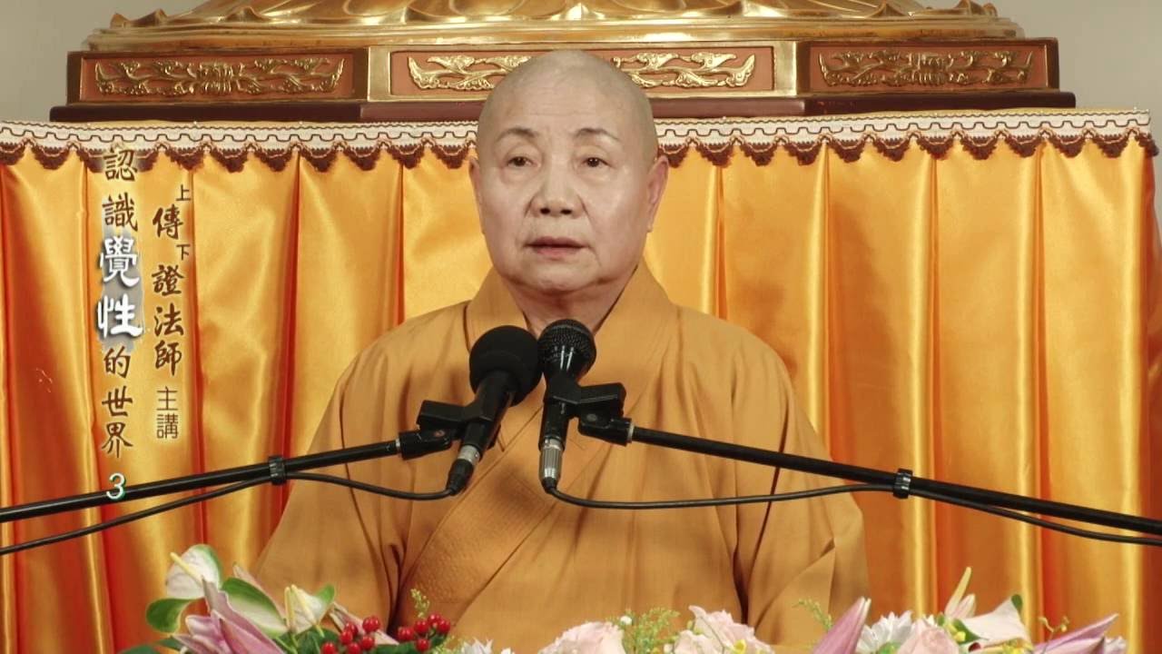 認識覺性的世界 3  傳證法師主講