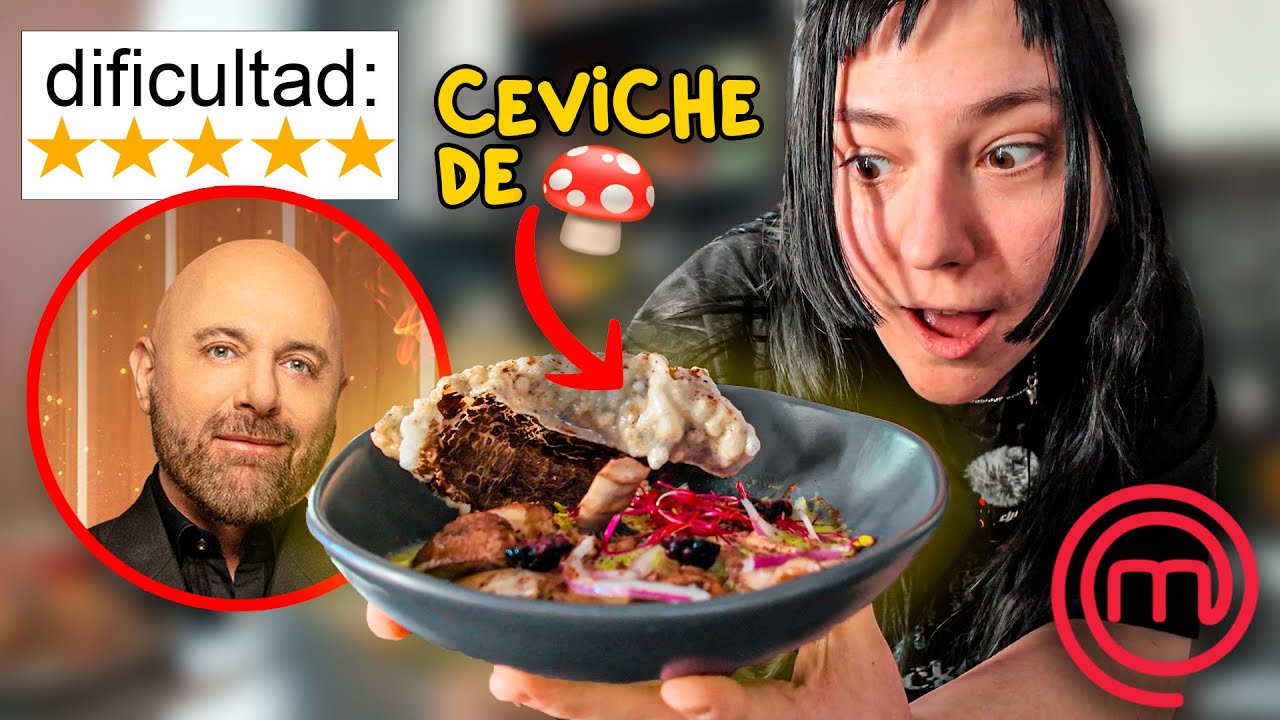HICE EL CEVICHE DE MASTERCHEF Y ASÍ QUEDÓ🤯