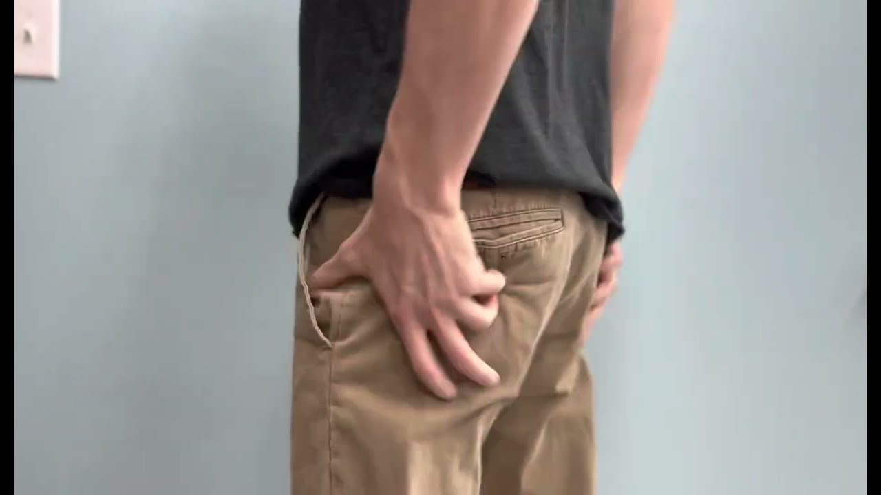 Khaki Pants ASMR - Fabric Scratching with Belt and Zipper Triggers - Male ASMR