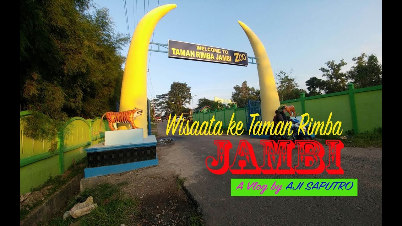 Vlog #9 Taman Rimba Jambi (Jambi Zoo)