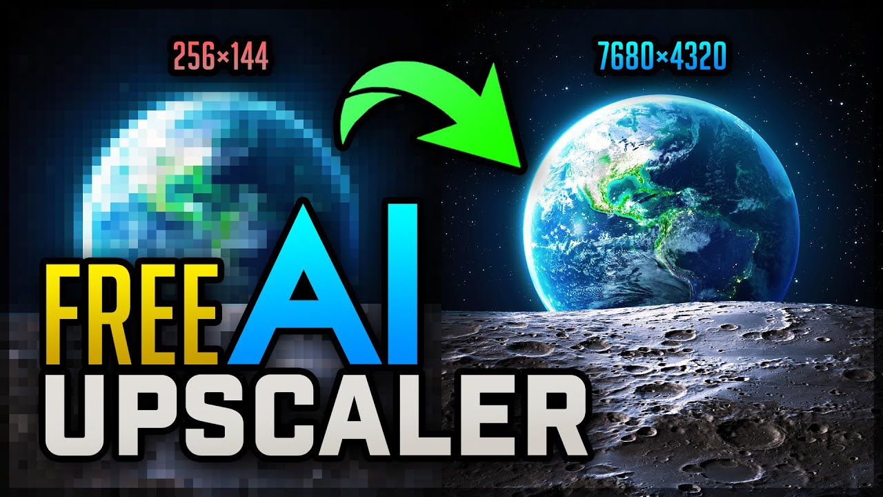 UPSCALE Images For FREE on PC! - Upscayl Tutorial