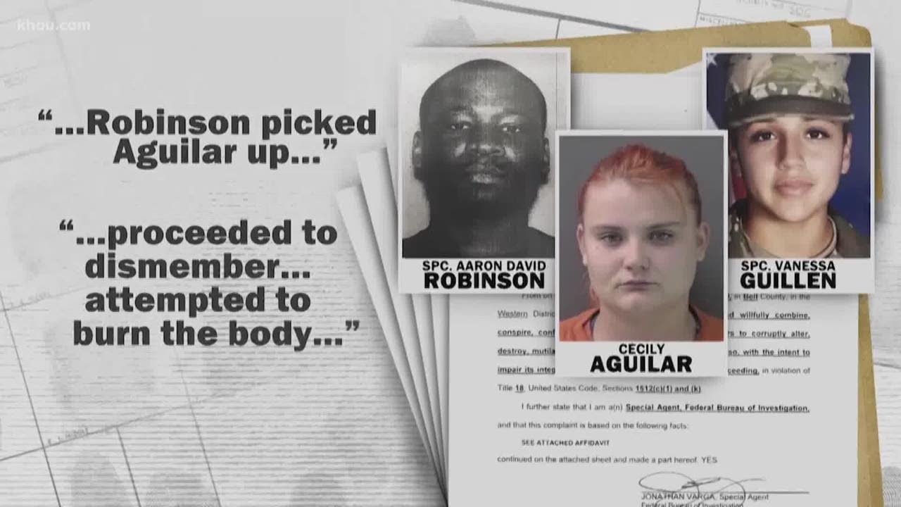 Vanessa Guillen case: Civilian suspect Cecily Aguilar appears before judge