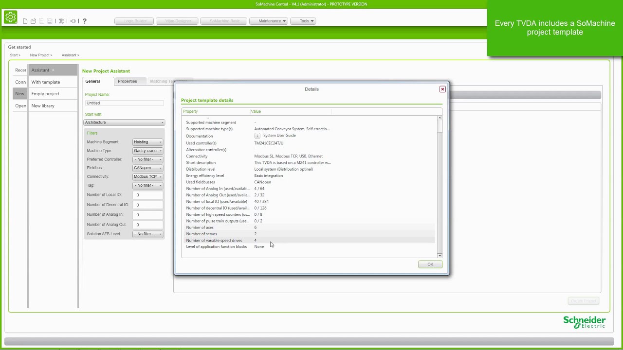 Tutorial SoMachine - Engineering efficiency with TVDA (Tested Validated Documented Architecture)