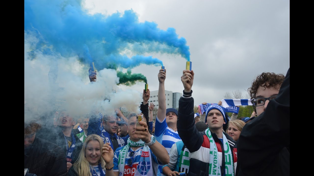 Huldiging PEC Zwolle knvb beker 2014