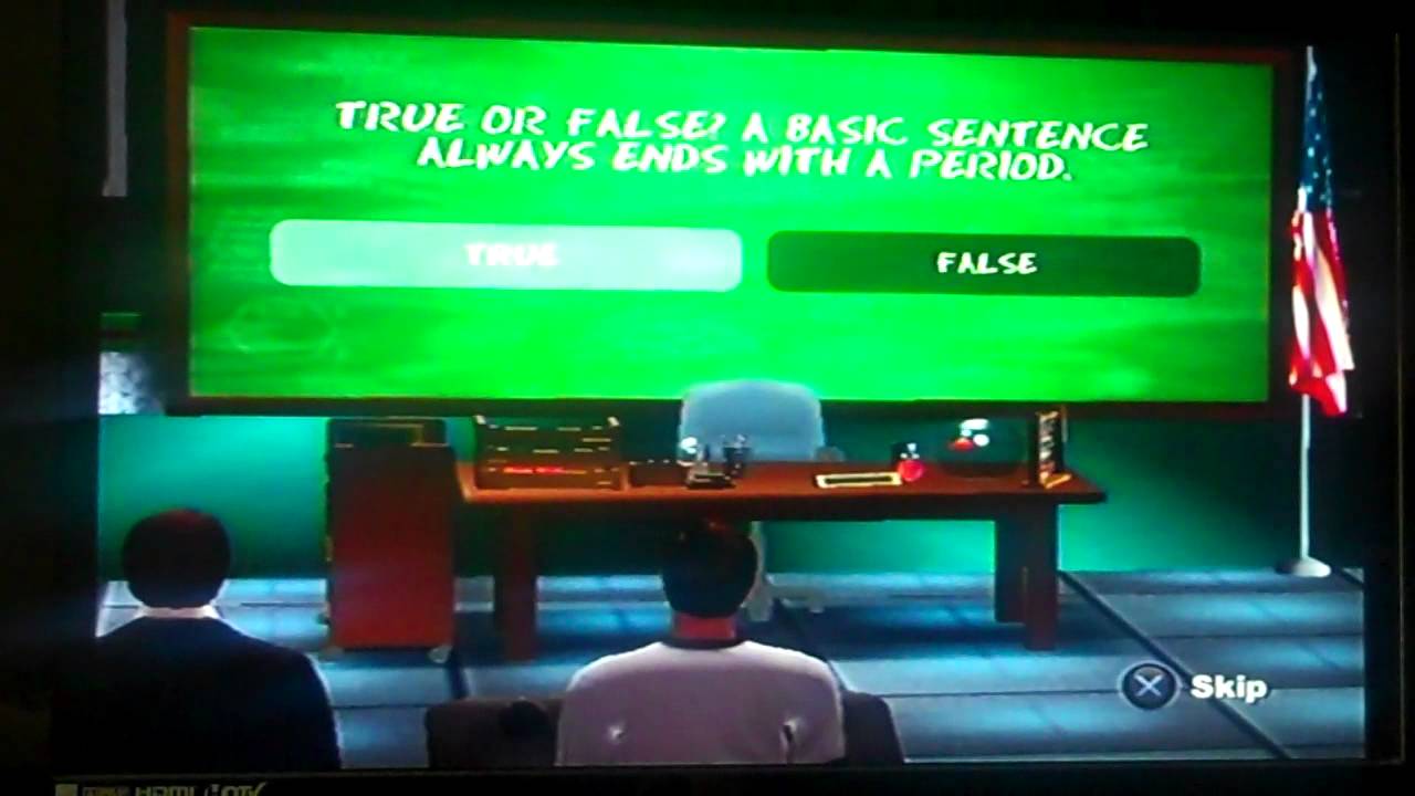 Are You Smarter Than A 5th Grader PS2 Game 1 Part 1