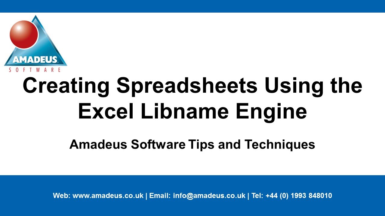 SAS Tip: Creating Spreadsheets Using the Excel Libname Engine