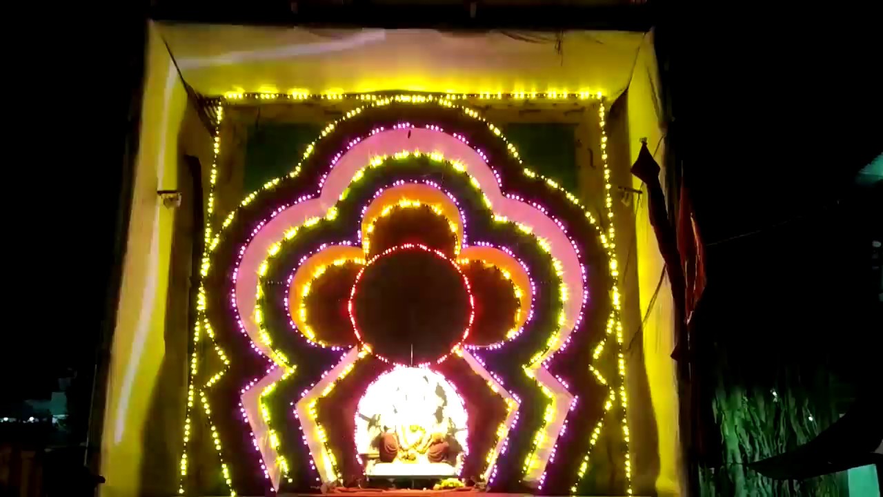 Pune Ganesh Festival LIghting decoration 2017