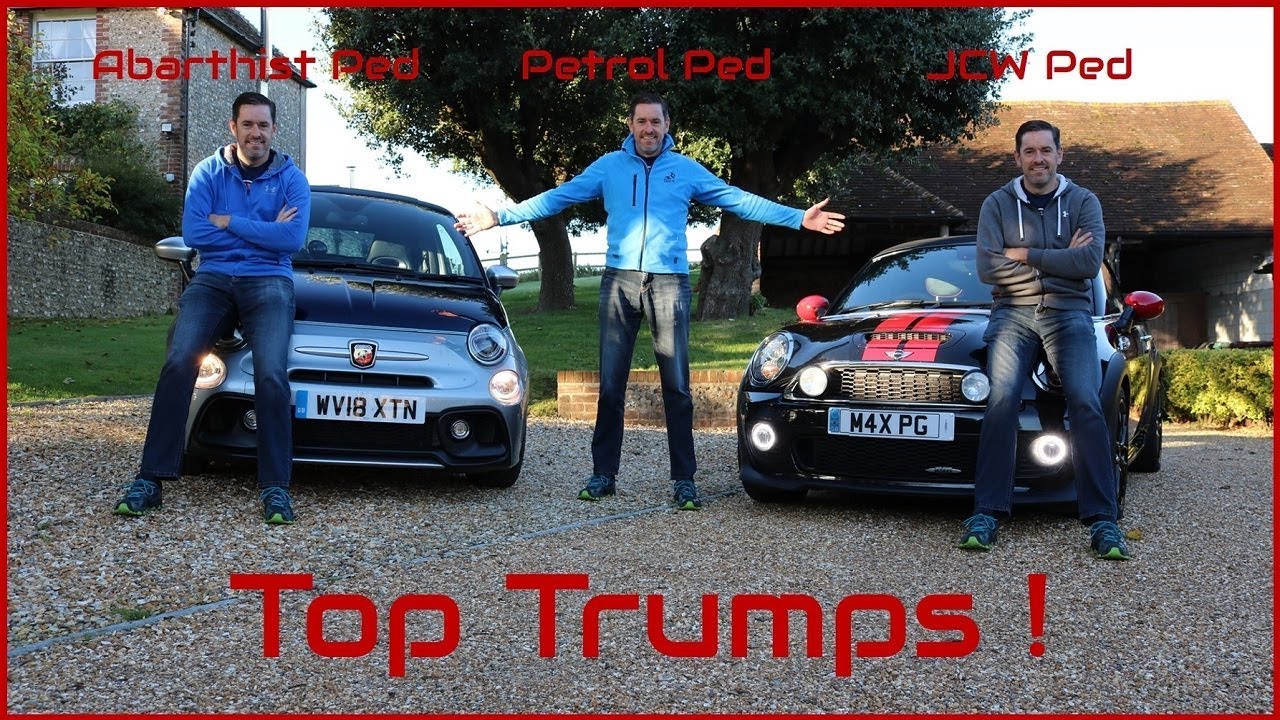 Abarth 695 Rivale VS Mini JCW Roadster [TOP TRUMPS]
