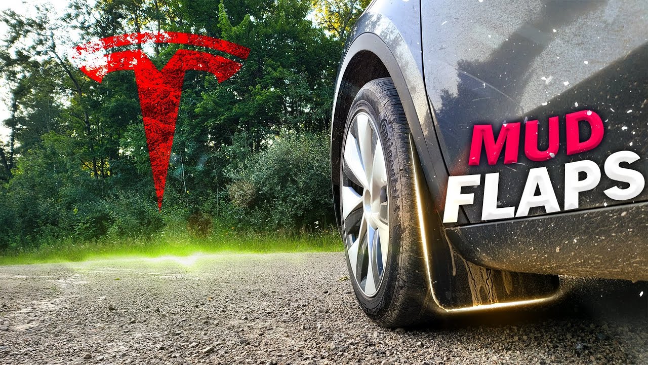 Установка и обзор брызговиков Rally Armor — Tesla Model Y или 3