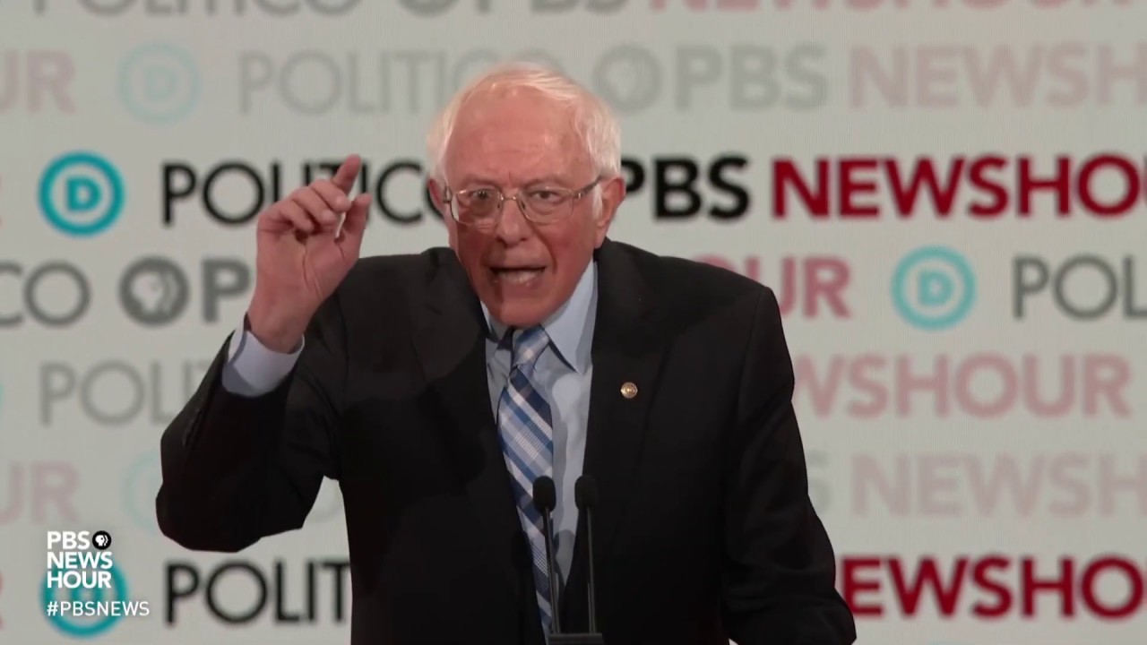 WATCH: Sanders calls for 'a revolution in education' | Sixth Democratic debate