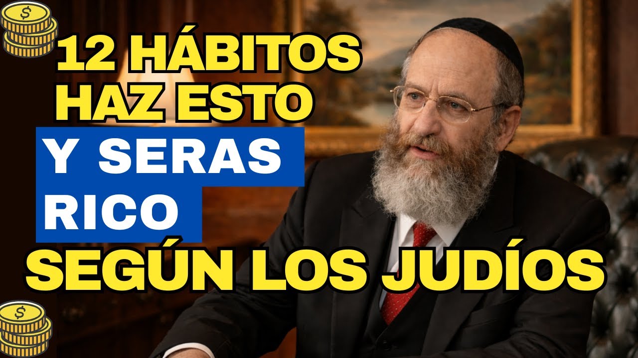 12 HÁBITOS Cómo Prosperar y Atraer Mucho DINERO Según Los Judíos