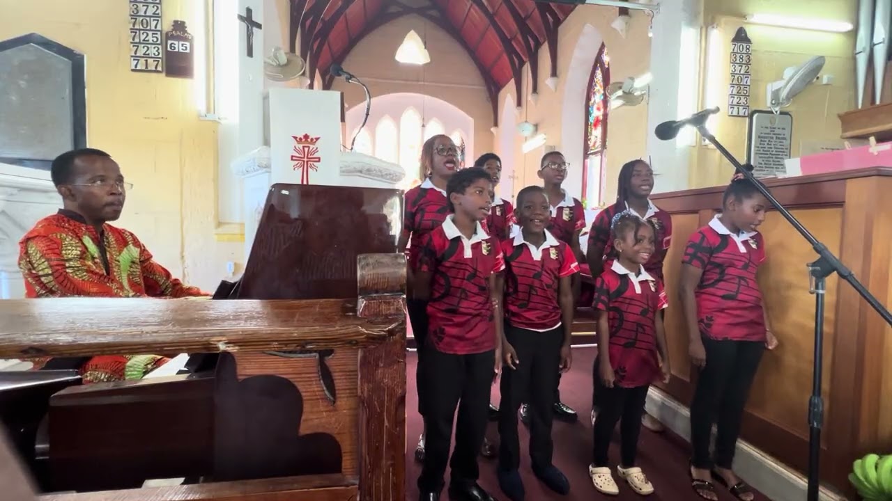 All Saints Church B’dos Youth Choir for Harvest. I don’t own the rights to this song. 