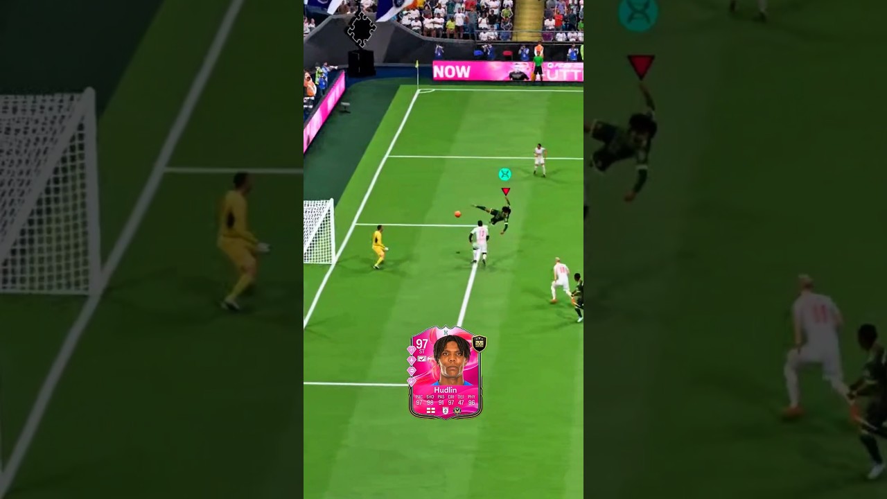 97 Hudlin is Absolutely UNSTOPPABLE☠️💀 #eafc #eafc25 #fc25 #fut #football #shorts #hudlin