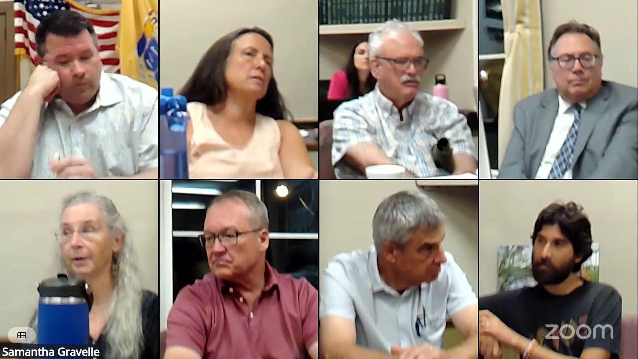 Frenchtown Borough Planning Board Meeting 7/23/2025