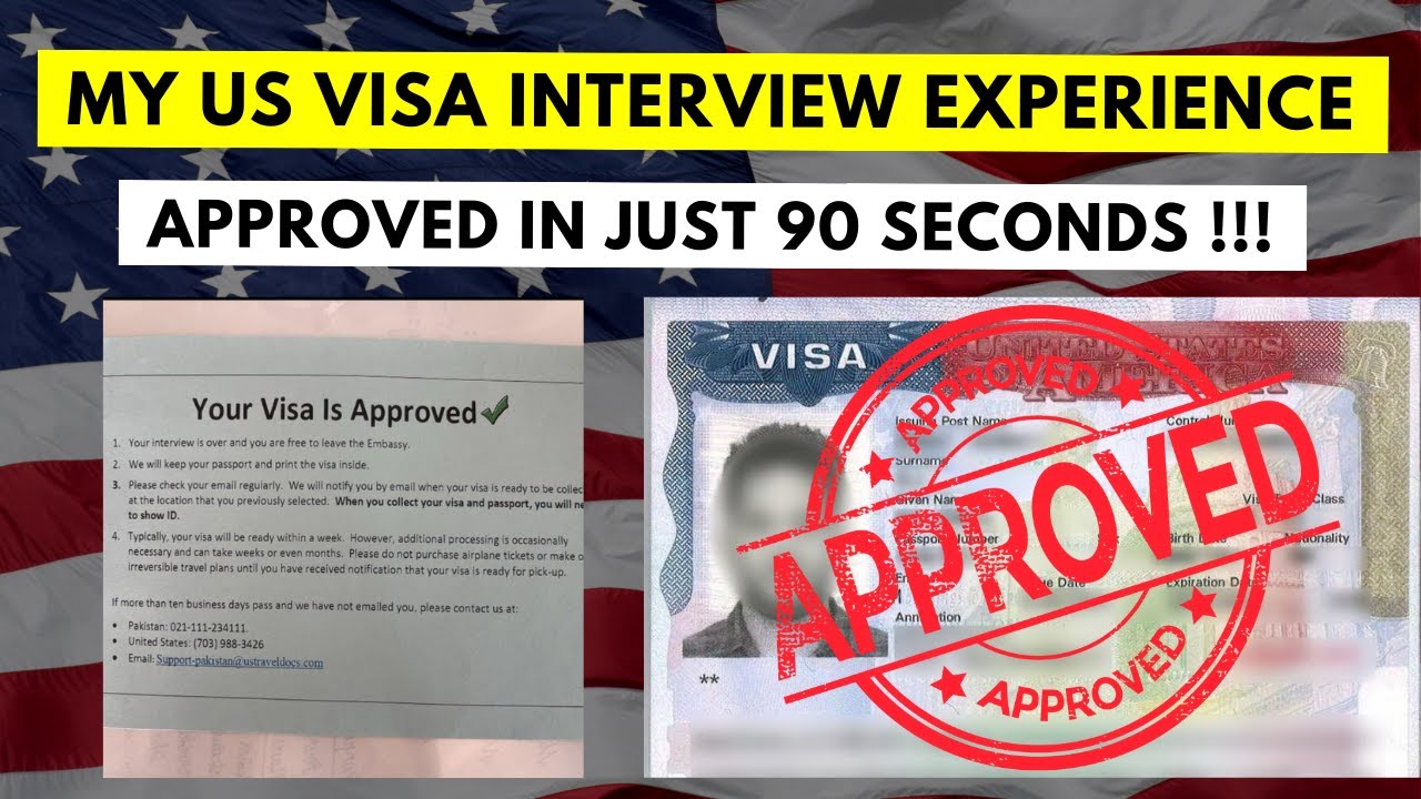 My US B1/B2 Visa Interview Experience | Questions & Process | Islamabad Consulate | Approval Story