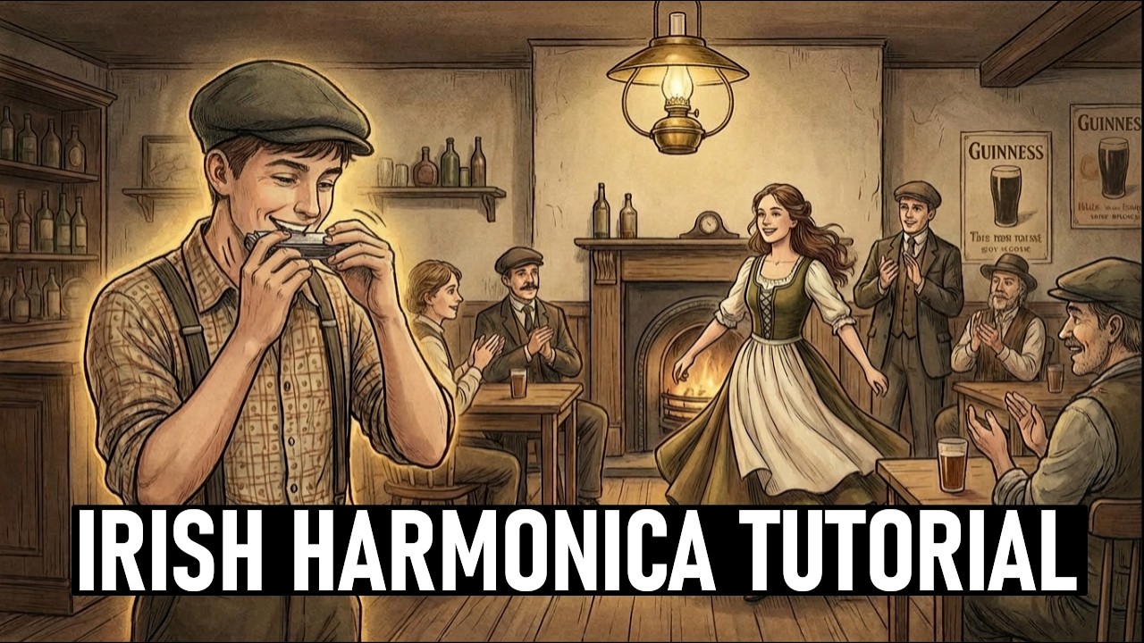 Nelly's Polka | Full Harmonica Tutorial & Tabs