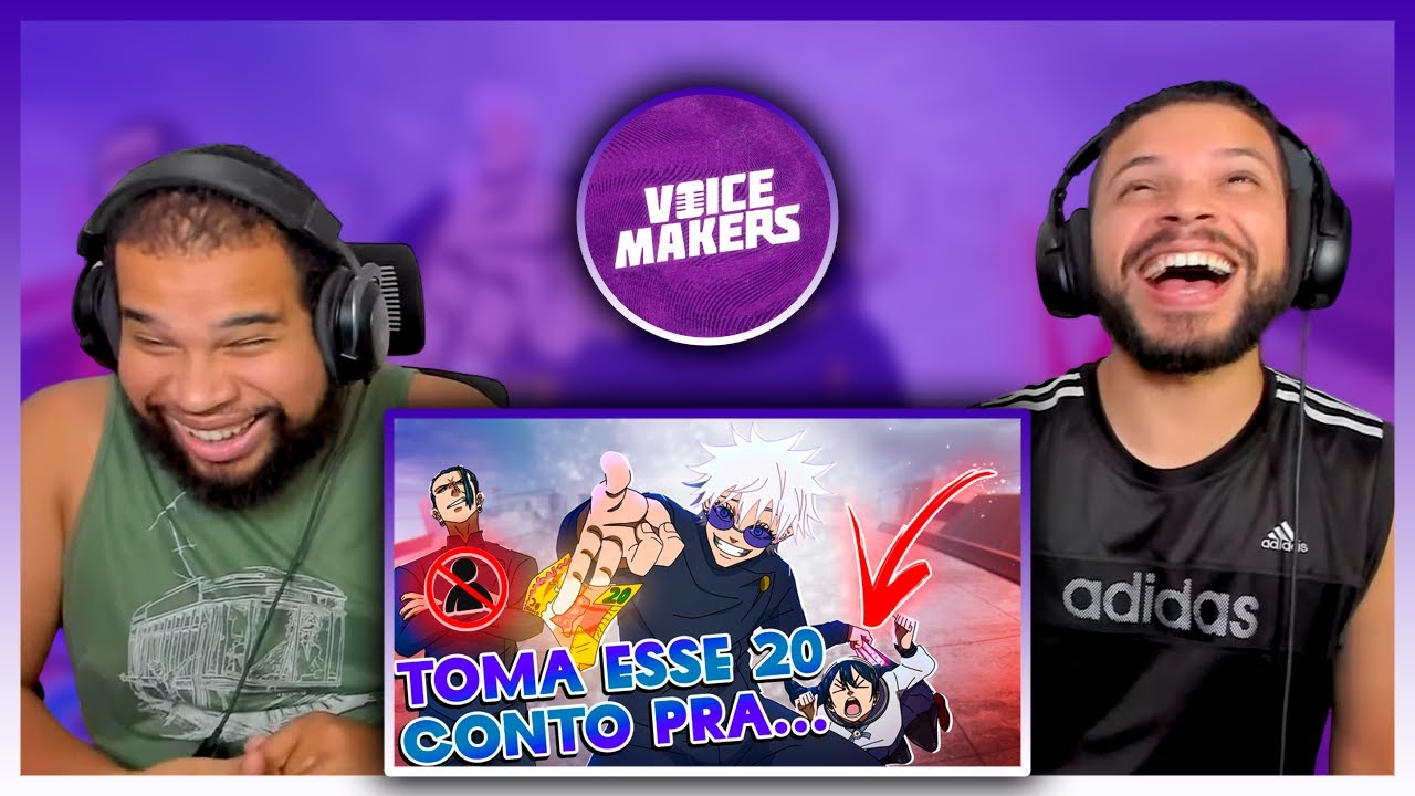 POR QUE O GOJO É TÃO DESUMILDE? O RECEPTÁCULO DO MESTRE TEKKEN | Voice Makers