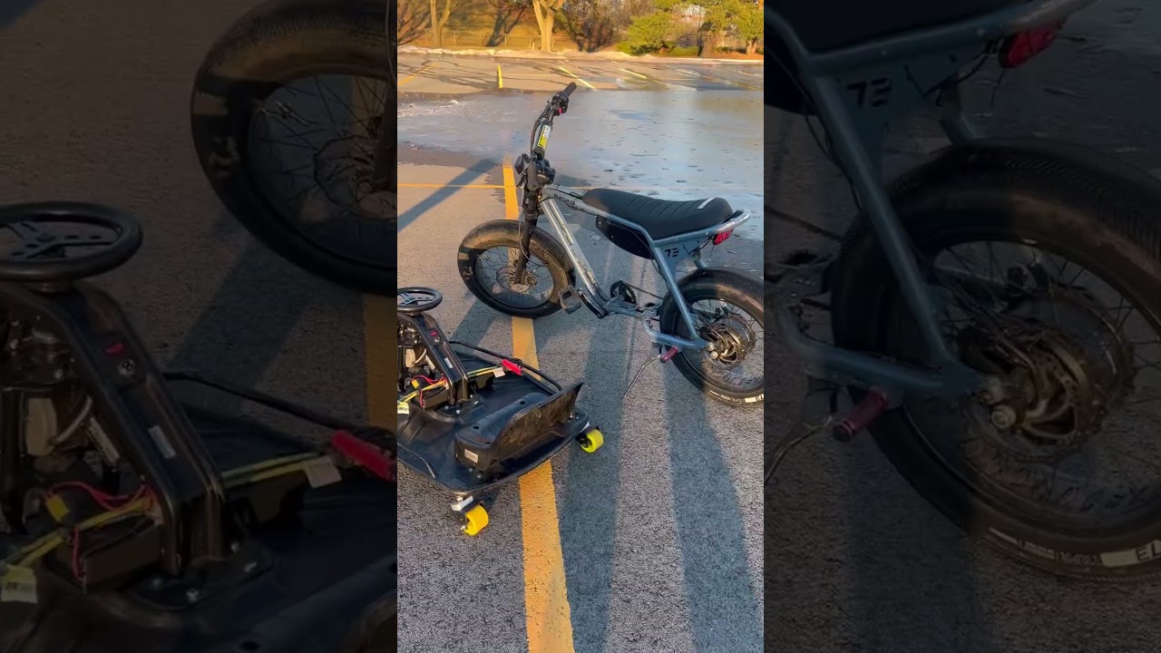Super 73 X Razor crazy kart 