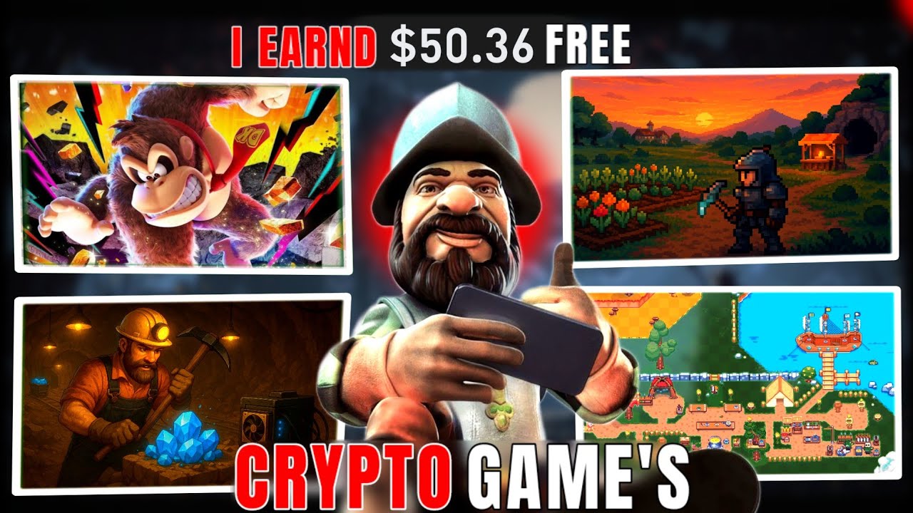 TOP 4 FREE TESTED CRYPTO PLAY TO EARN MOBILE GAME'S |NO INVESTMENT CRYPTO GAME'S