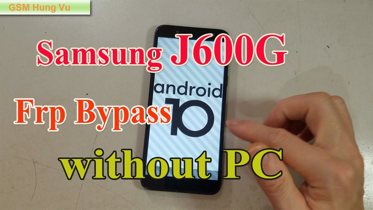 Samsung J6 SM-J600g Frp Bypass Android 10 no Web, without Pc Solution 2020.